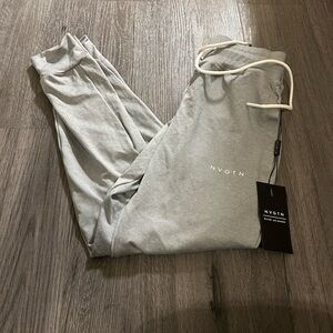 NVGTN Light Gray Men's/ women’s Joggers